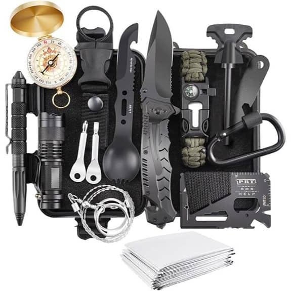 17-in-1 Survival Kit for Outdoor Adventures
