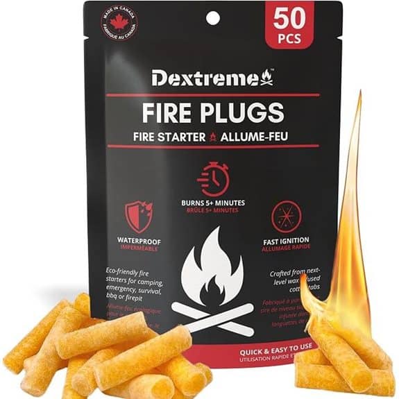 Waterproof Fire Starter for Campfires and Survival