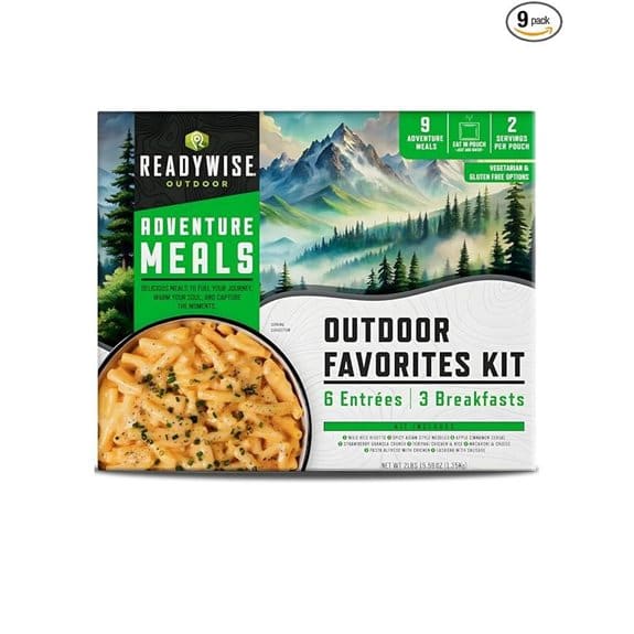 Readywise Freeze-Dried Survival Food Kit (18 Servings)