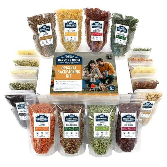 Backpacking Meal Kit - 18 Lightweight Resealable Pouches
