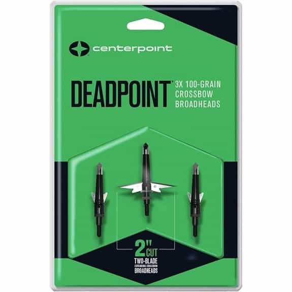 CenterPoint Deadpoint Broadheads 3-Pack (100 Grain)
